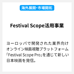 Festival Scope活用事業