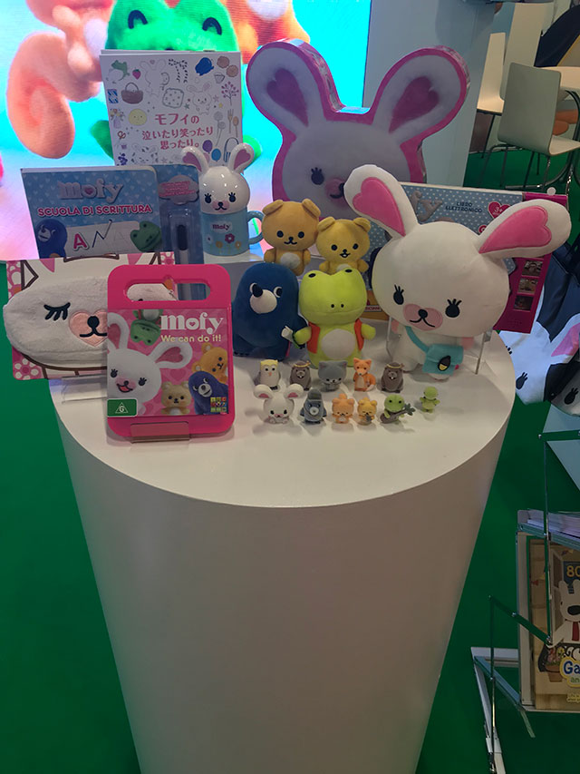 Brand Licensing Europe 18における うさぎのモフィ 出展およびプロモーション Vipo 映像産業振興機構