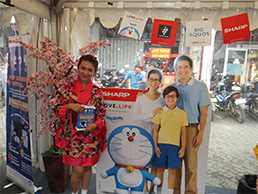 インドネシアにて ドラえもん と日本の家電製品がコラボレーションし Prイベントを実施 Vipo 映像産業振興機構