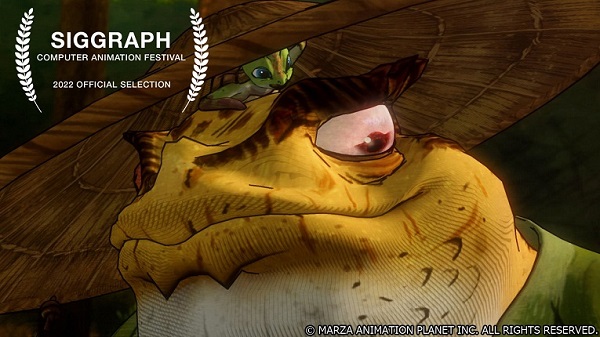 SIGGRAPH 選出J LOD2採択作品Samurai Frog Golfが