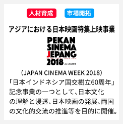 アジアにおける日本映画特集上映事業